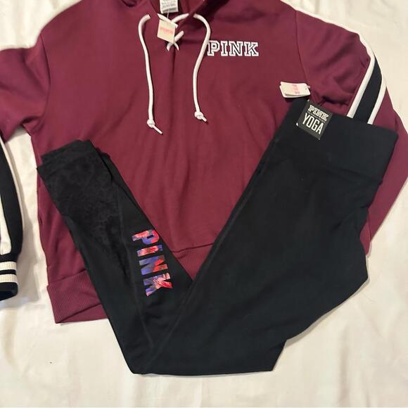 PINK Victoria’s Secret pullover sweater and leggings set - Picture 2 of 7